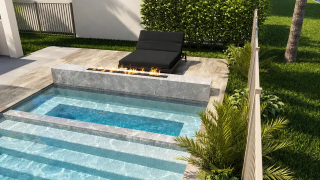 Krasnow backyard, view 10 (paver idea 2 &middot; the steps)